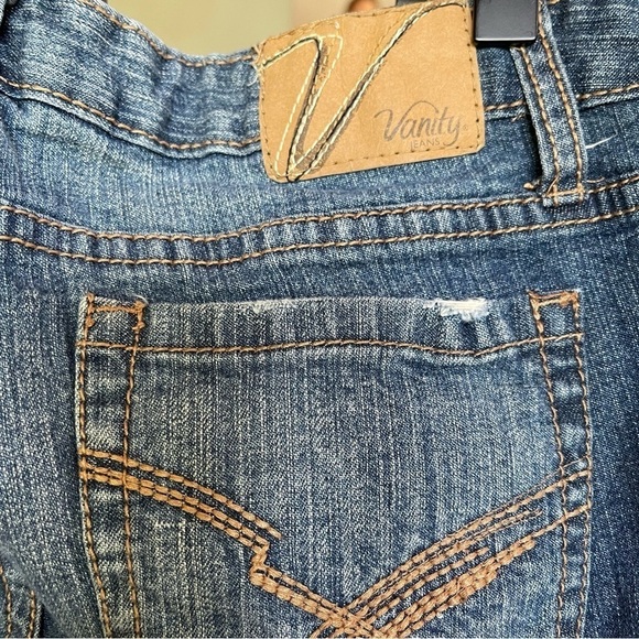 VANITY Kennedy Slim straight leg  jeans women's  27x30 GUC - Picture 7 of 11